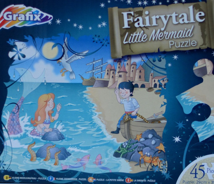 Puzzle - Grafix - Malá mořská víla