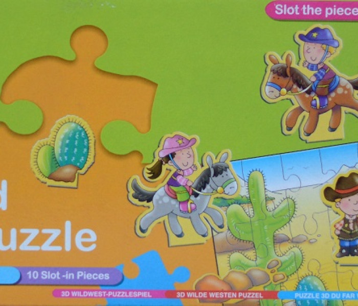 Puzzle - Grafix - Western - 3D Puzzle
