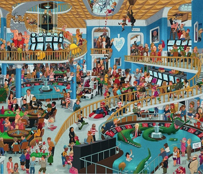 Puzzle - Heye - Chaotické kasino - Triangular puzzle