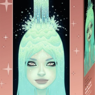 Křišťálový vodopád - Panoramatické puzzle