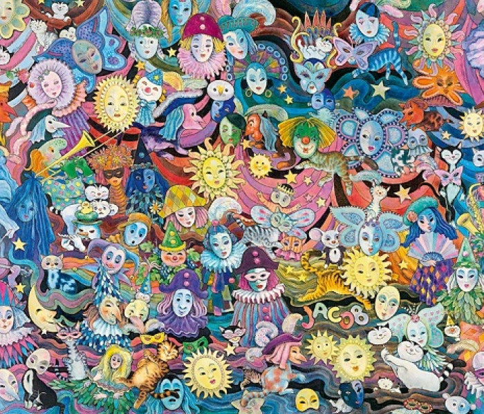 Puzzle - Heye - Masky - Triangular Puzzle