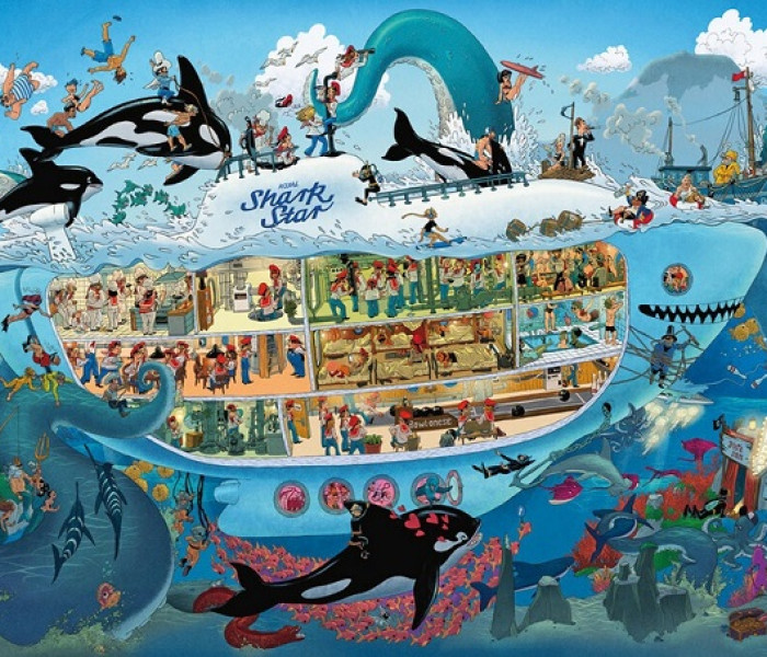 Puzzle - Heye - Podmořská zábava - Triangular puzzle