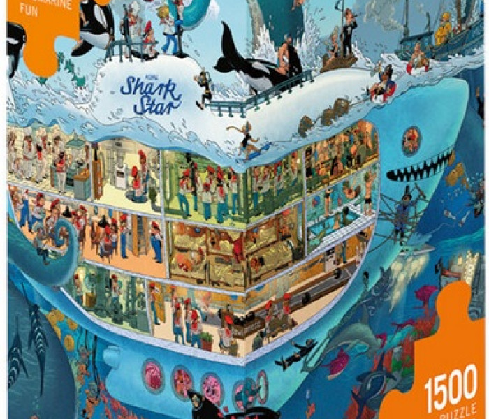 Puzzle - Heye - Podmořská zábava - Triangular puzzle