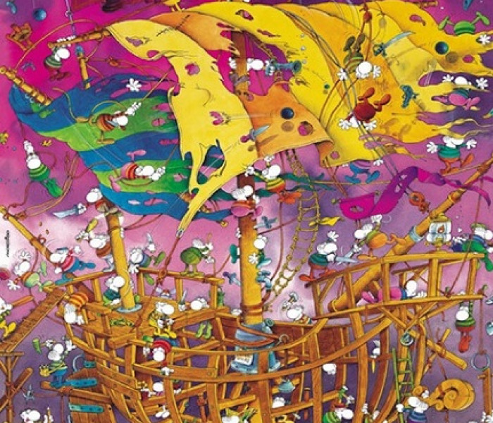 Puzzle - Heye - Záchrana lodě - Triangular puzzle