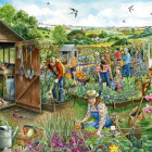 Puzzle - Falcon - Dole na zahrádce