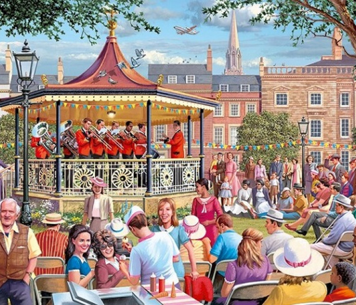 Puzzle - Falcon - Hudební pavilon