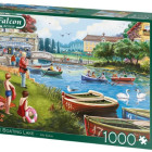 Puzzle - Falcon - Jezero s loďkami