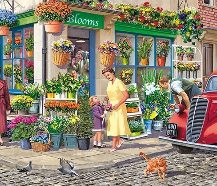 Puzzle - Falcon - Květinářství