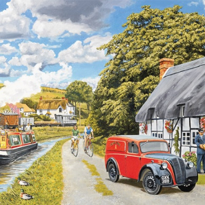 Podél vodního kanálu