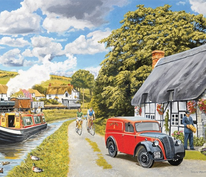 Puzzle - Falcon - Podél vodního kanálu