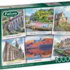 Puzzle - Falcon - Pozdravy ze Skotska