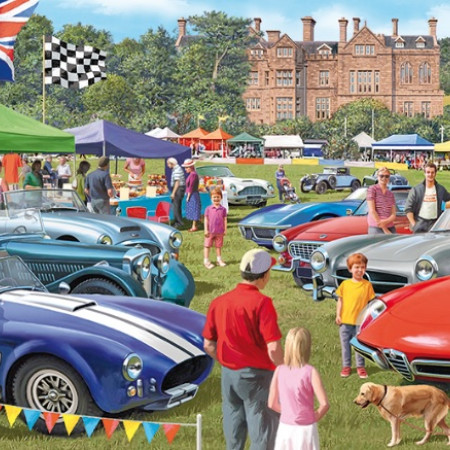 Přehlídka historických aut