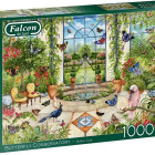 Puzzle - Falcon - Skleník plný motýlů