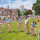 Puzzle - Falcon - Sportovní den