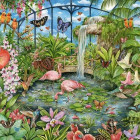 Puzzle - Falcon - Tropický skleník