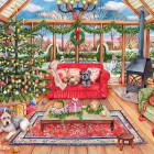 Puzzle - Falcon - Vánoční zimní zahrada