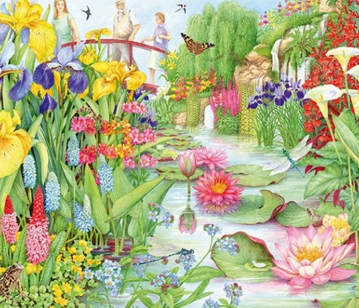 Puzzle - Falcon - Vodní zahrada