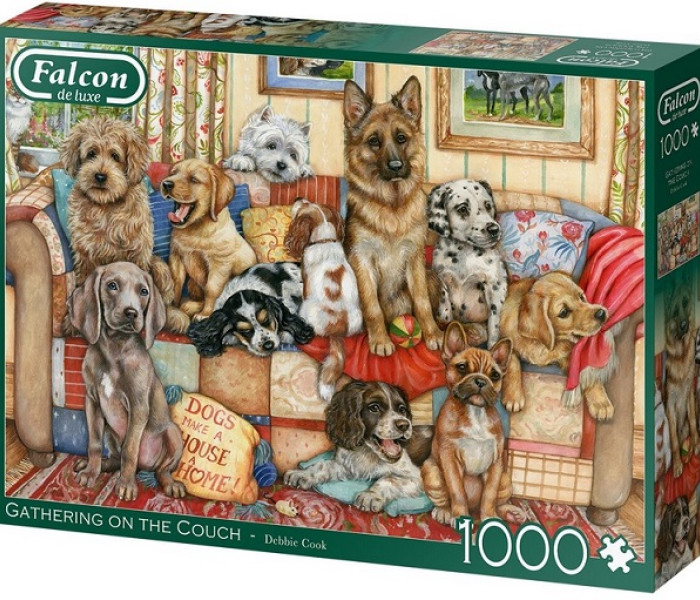 Puzzle - Falcon - Shromáždění na gauči