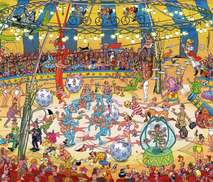 Puzzle - Jumbo - Akrobatický cirkus