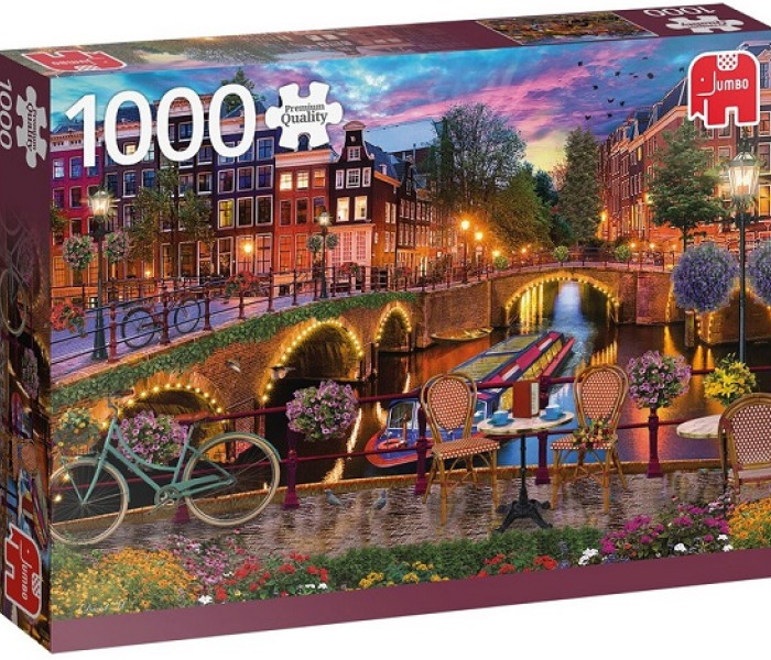 Puzzle - Jumbo - Amsterdamský kanál
