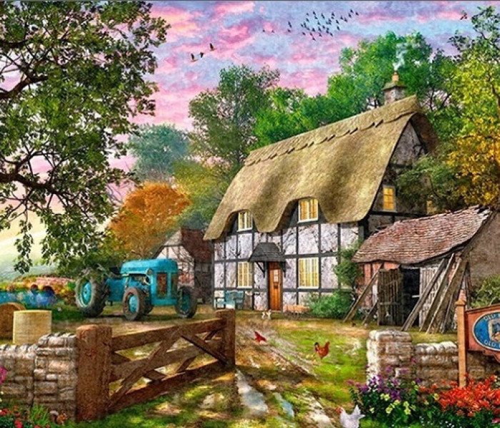 Puzzle - Jumbo - Farmářský domek