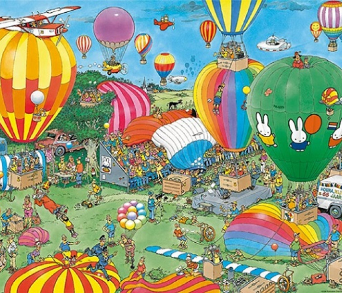 Puzzle - Jumbo - Létající balóny