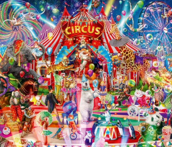 Puzzle - Jumbo - Noční cirkus