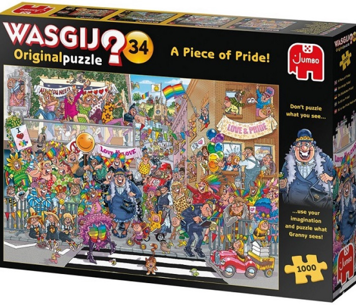 Puzzle - Jumbo - Pochod hrdosti - WASGIJ Puzzle