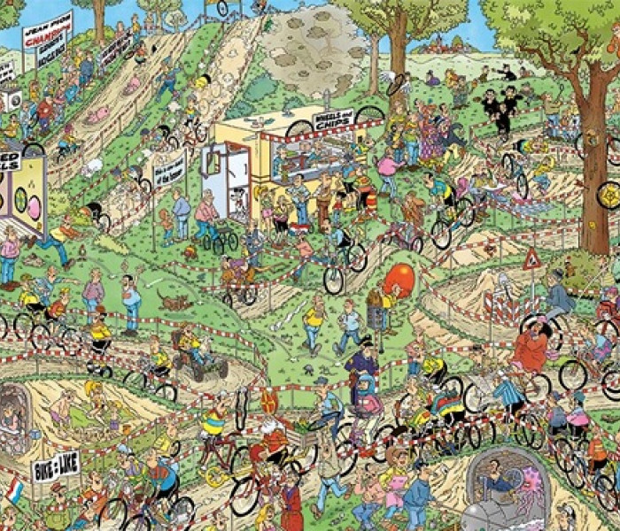 Puzzle - Jumbo - Šampionát v cyklokrosu