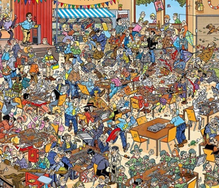 Puzzle - Jumbo - Skládání puzzle