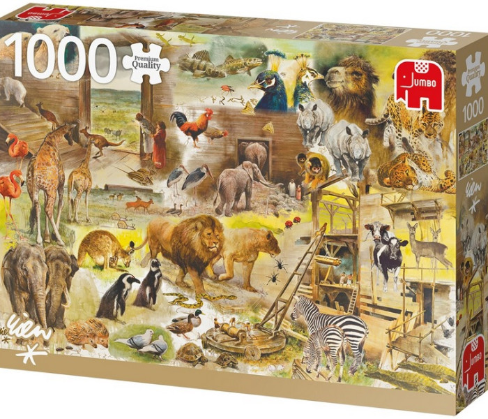 Puzzle - Jumbo - Stavba Noemove Archy