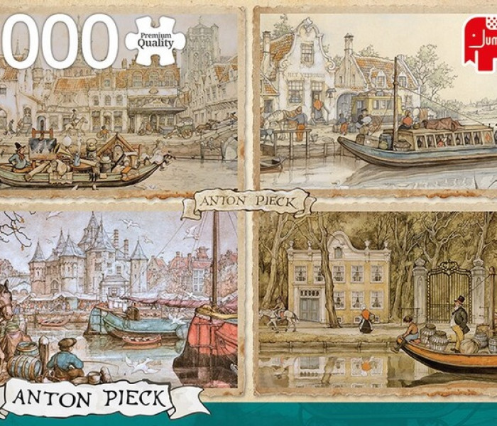 Puzzle - Jumbo - Vodní kanály