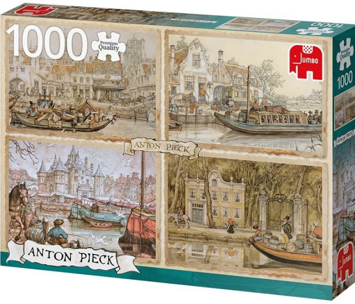 Puzzle - Jumbo - Vodní kanály