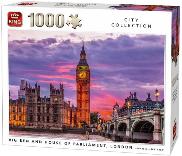 Puzzle - King - Big Ben s parlamentem