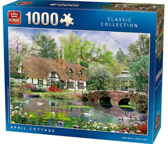 Puzzle - King - Chata s labutěmi