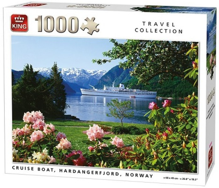 Puzzle - King - Hardangerfjord, Norsko