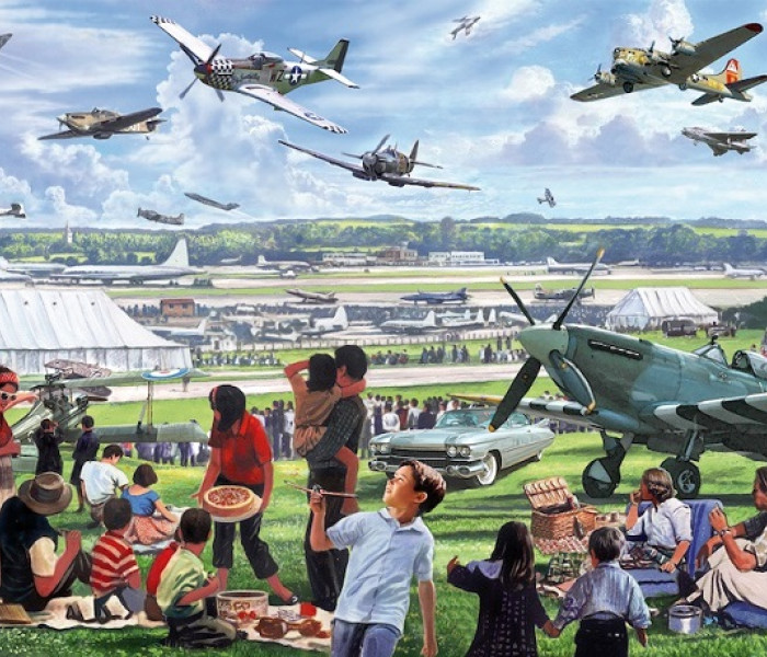 Puzzle - King - Letecká show