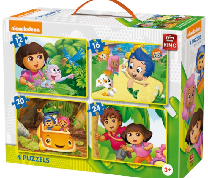 Puzzle - King - Letní dobrodružství - 4v1