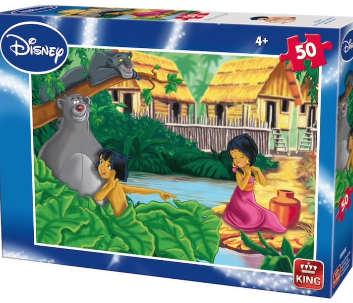 Puzzle - King - Mauglí - první setkání