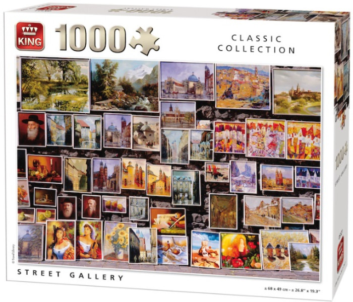 Puzzle - King - Pouliční galerie