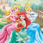 Puzzle - King - Princezny s pejsky