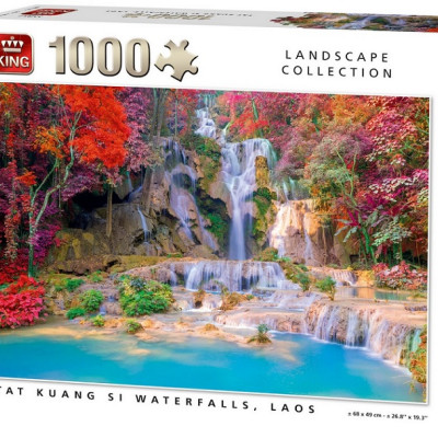 Vodopády Tat Kuang Si, Laos