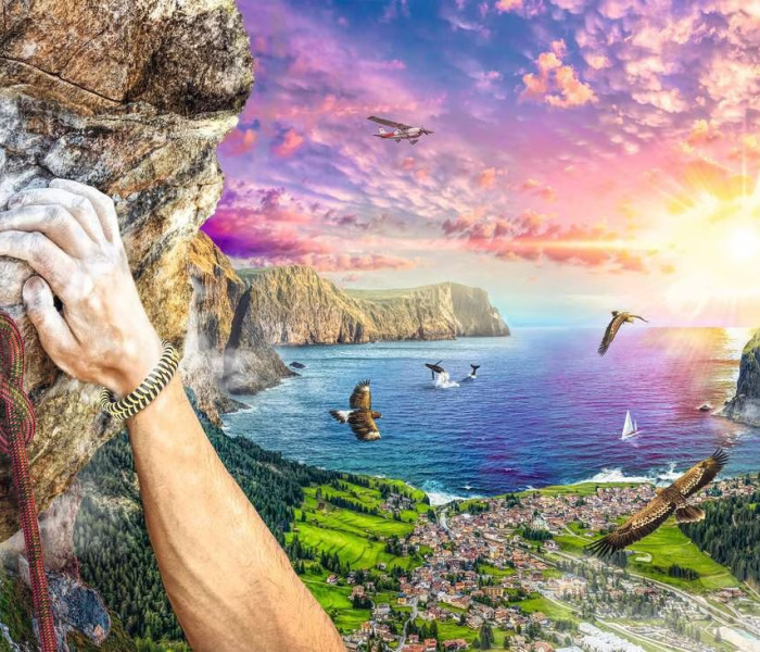 Puzzle - Ravensburger - Horolezectví