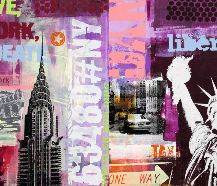 Puzzle - Ravensburger - Koláž New York City