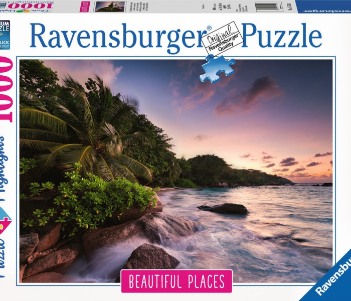 Puzzle - Ravensburger - Ostrov Praslin, Seychely