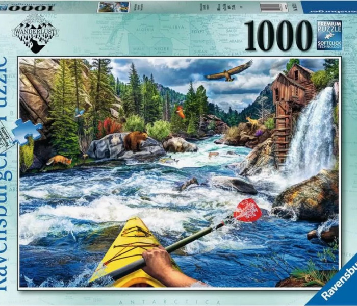 Puzzle - Ravensburger - Plavba na kajaku