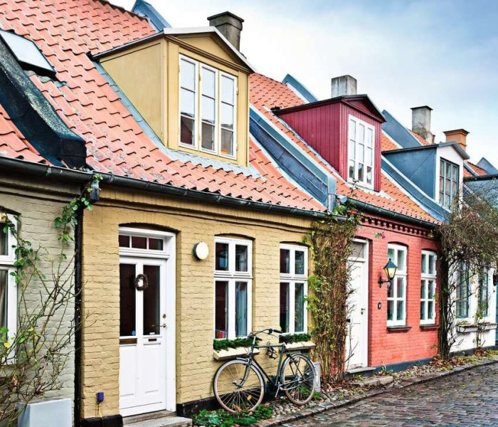 Puzzle - Ravensburger - Skandinávie Aarhus,Dánsko