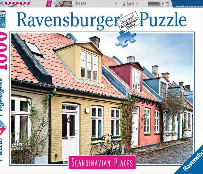Puzzle - Ravensburger - Skandinávie Aarhus,Dánsko