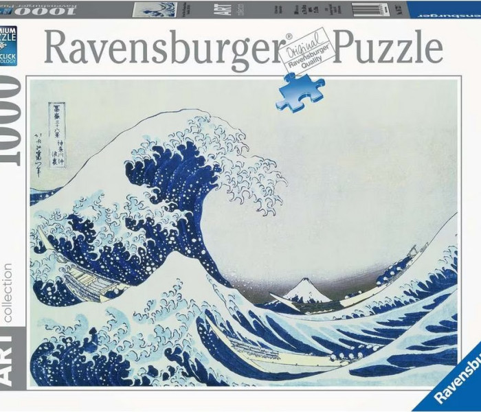Puzzle - Ravensburger - Velká vlna u pobřeží Kanagawy