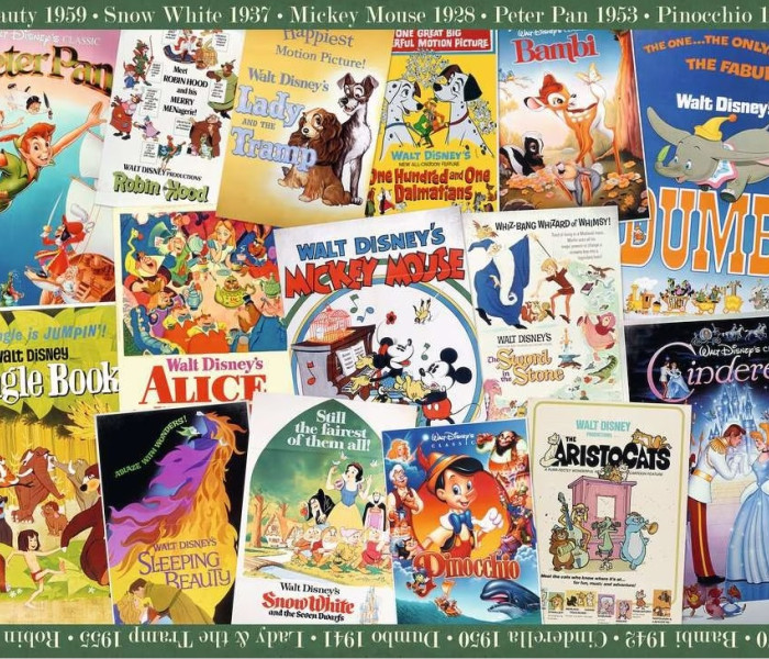 Puzzle - Ravensburger - Walt Disney plakáty